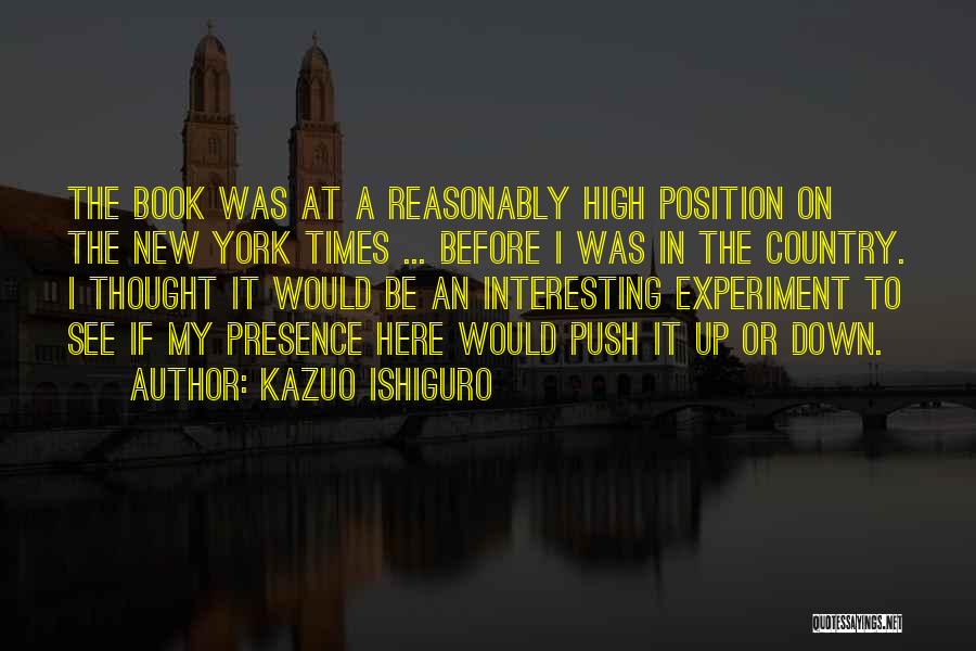 Push Down Quotes By Kazuo Ishiguro