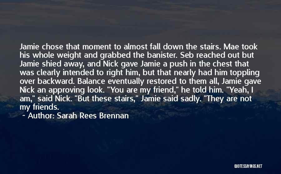 Push Down Quotes By Sarah Rees Brennan