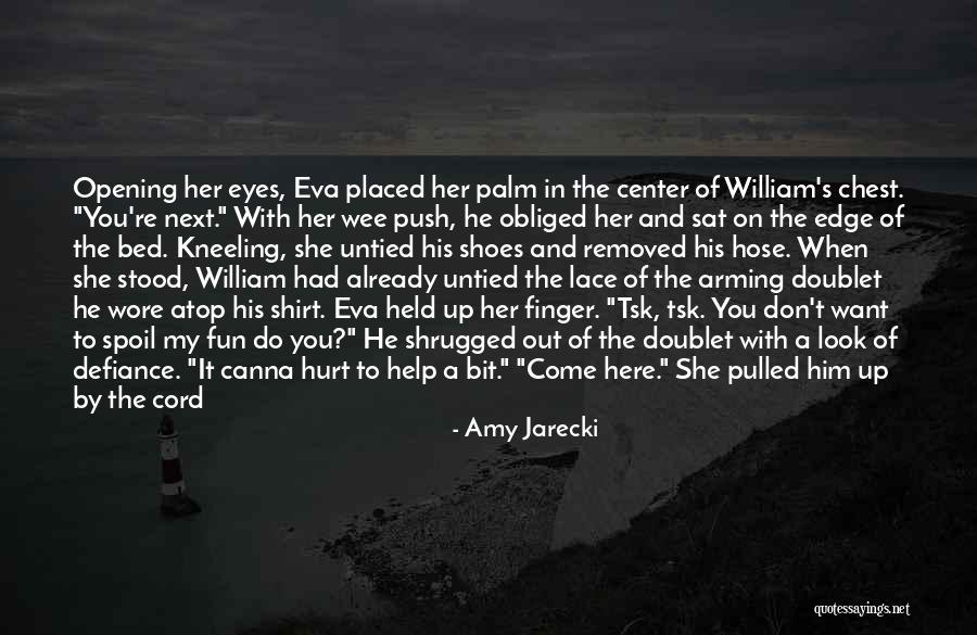 Push Over The Edge Quotes By Amy Jarecki