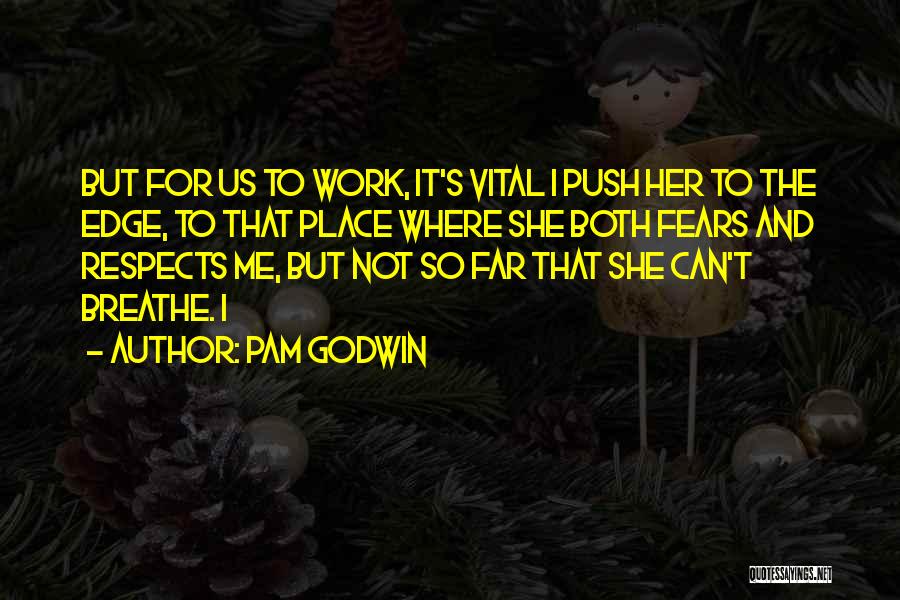 Push Over The Edge Quotes By Pam Godwin
