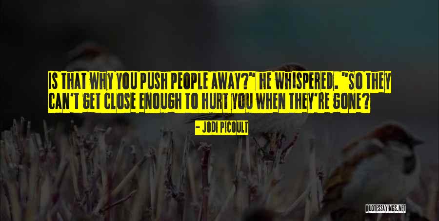 Push You Away Quotes By Jodi Picoult Push You Away Quotes By Jodi Picoult