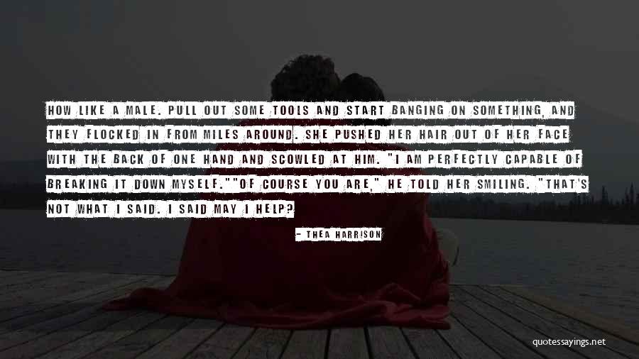 Pushed Around Quotes By Thea Harrison Pushed Around Quotes By Thea Harrison