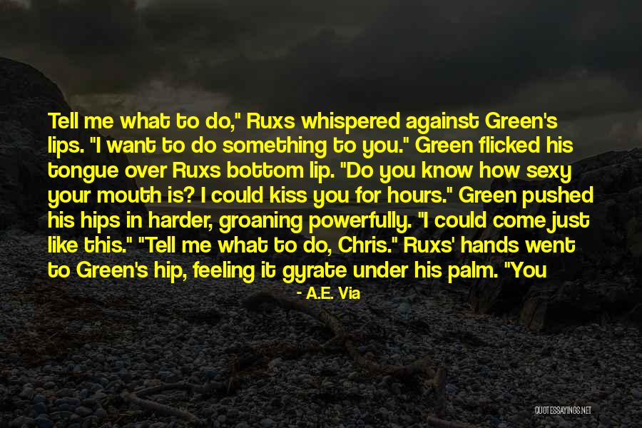 Pushed Over Quotes By A.E. Via Pushed Over Quotes By A.E. Via