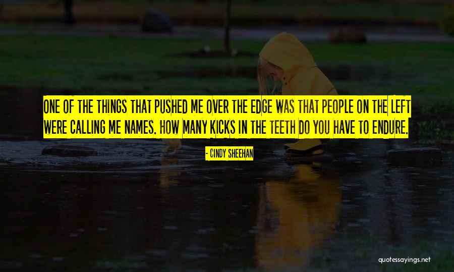 Pushed Over Quotes By Cindy Sheehan Pushed Over Quotes By Cindy Sheehan