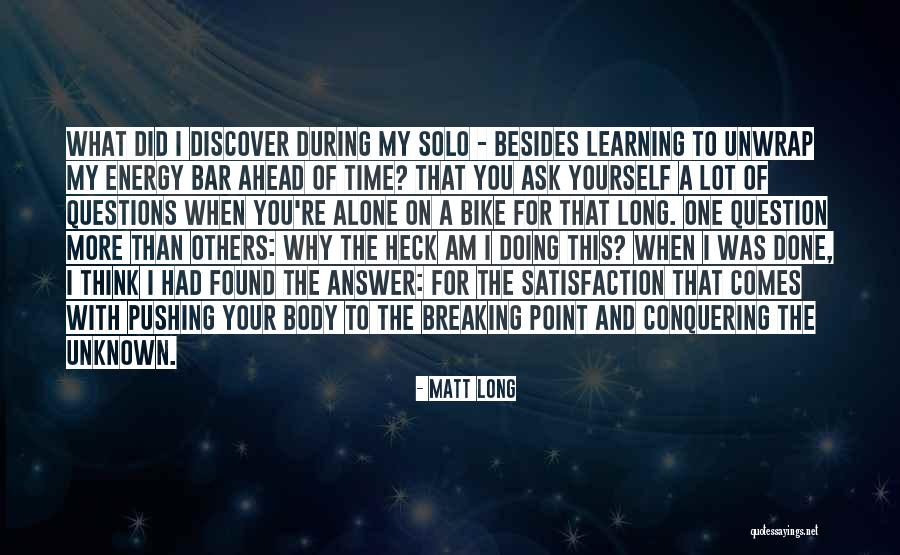 Pushing Ahead Quotes By Matt Long Pushing Ahead Quotes By Matt Long