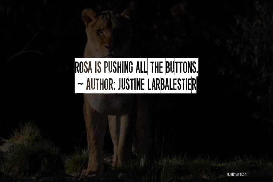 Pushing Buttons Quotes By Justine Larbalestier