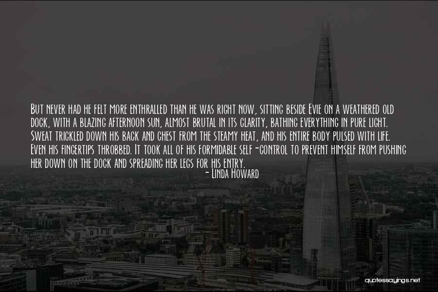Pushing On In Life Quotes By Linda Howard Pushing On In Life Quotes By Linda Howard