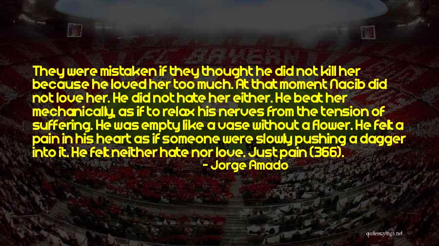 Pushing Past The Pain Quotes By Jorge Amado Pushing Past The Pain Quotes By Jorge Amado