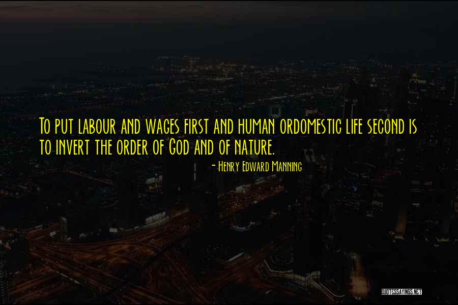 Put God First In Your Life Quotes By Henry Edward Manning Put God First In Your Life Quotes By Henry Edward Manning