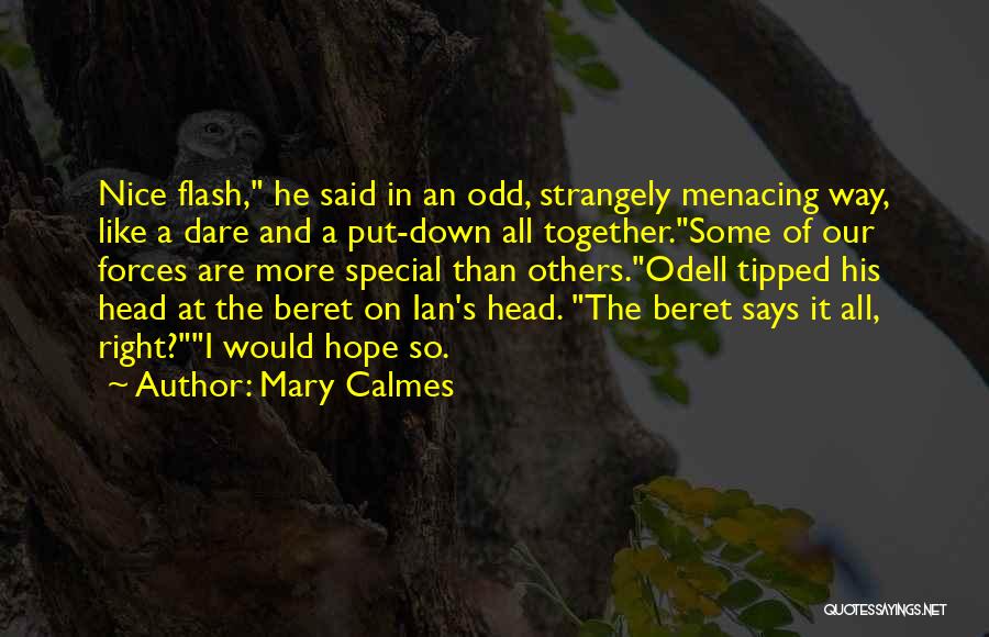 Put Others Down Quotes By Mary Calmes