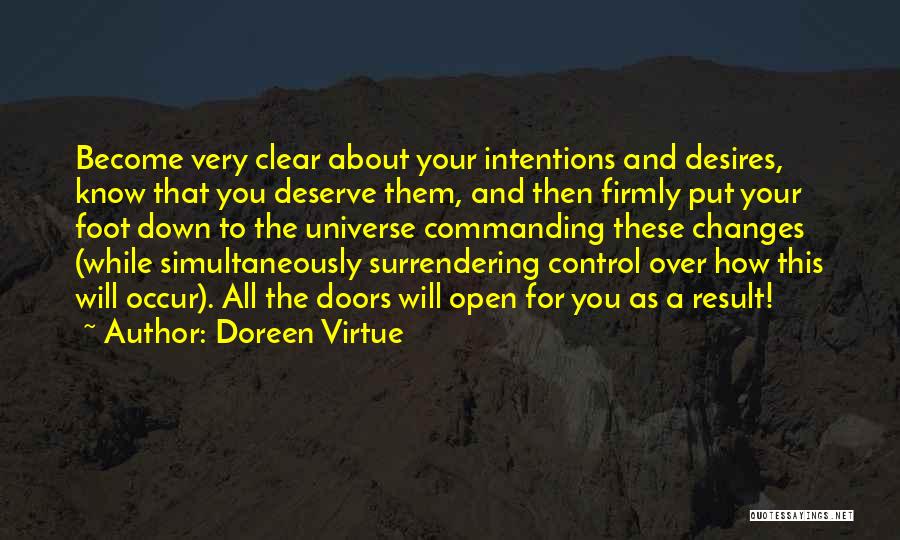 Put Your Foot Down Quotes By Doreen Virtue