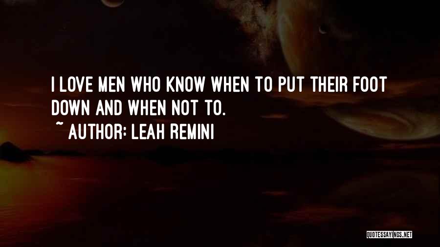 Put Your Foot Down Quotes By Leah Remini