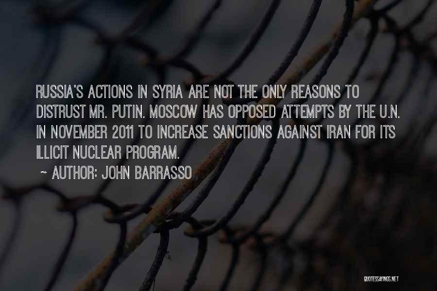 Putin Nuclear Quotes By John Barrasso