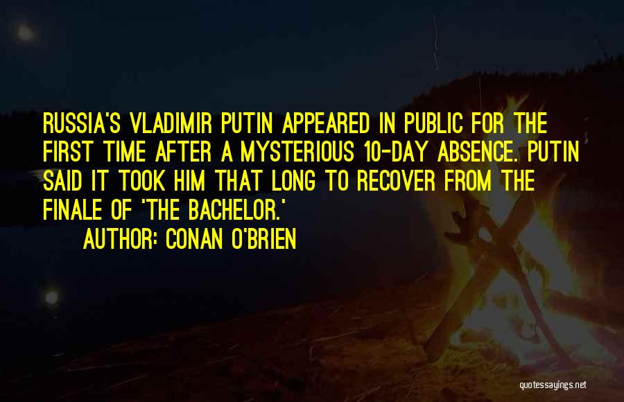 Putin Quotes By Conan O'Brien
