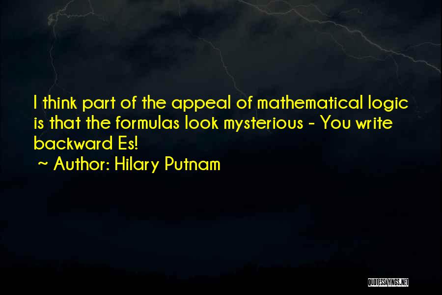Putnam Quotes By Hilary Putnam