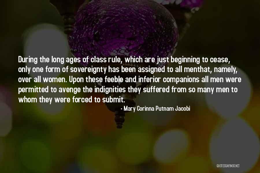 Putnam's Quotes By Mary Corinna Putnam Jacobi Putnam's Quotes By Mary Corinna Putnam Jacobi