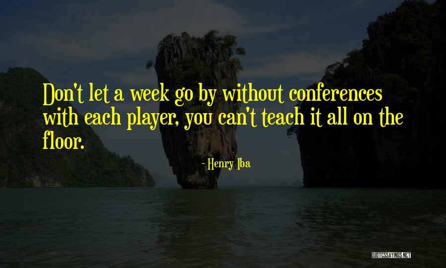 Putsonderwater Quotes By Henry Iba Putsonderwater Quotes By Henry Iba