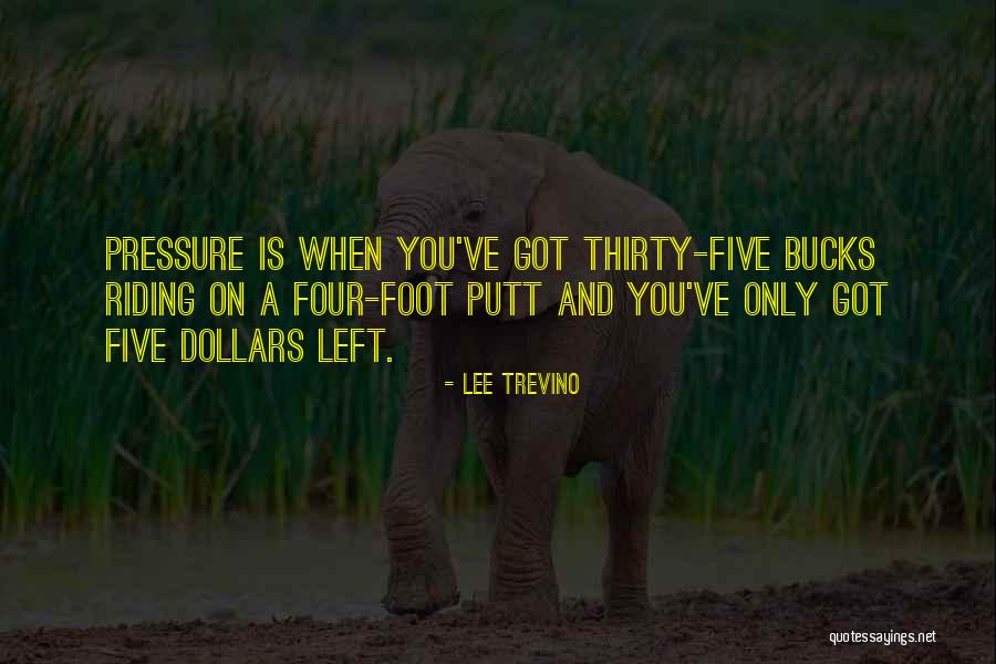Putt Quotes By Lee Trevino Putt Quotes By Lee Trevino