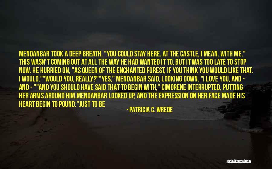 Putting A Smile On Her Face Quotes By Patricia C. Wrede Putting A Smile On Her Face Quotes By Patricia C. Wrede