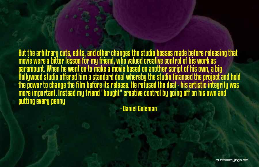 Putting Important Things First Quotes By Daniel Goleman Putting Important Things First Quotes By Daniel Goleman