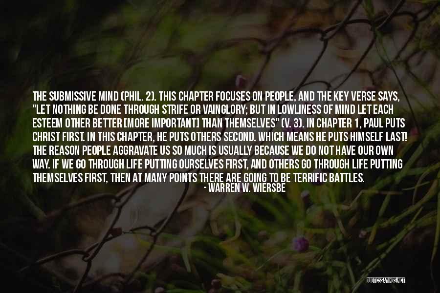 Putting Important Things First Quotes By Warren W. Wiersbe Putting Important Things First Quotes By Warren W. Wiersbe