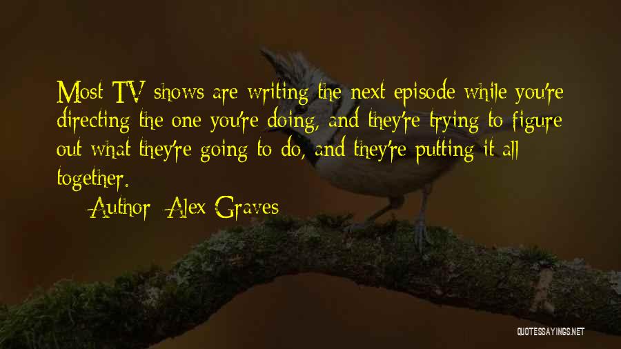 Putting It All Together Quotes By Alex Graves