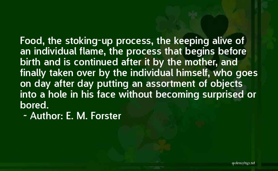 Putting On A Face Quotes By E. M. Forster