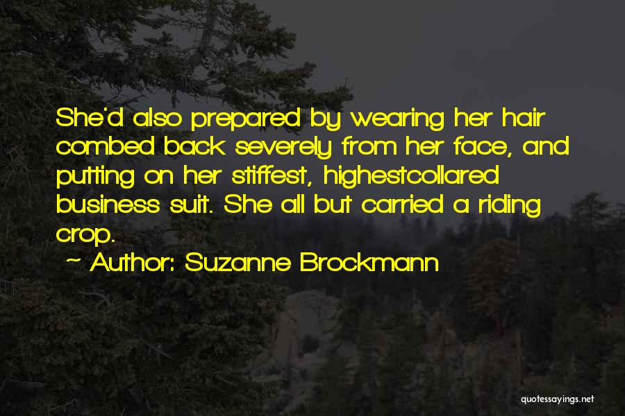 Putting On A Face Quotes By Suzanne Brockmann
