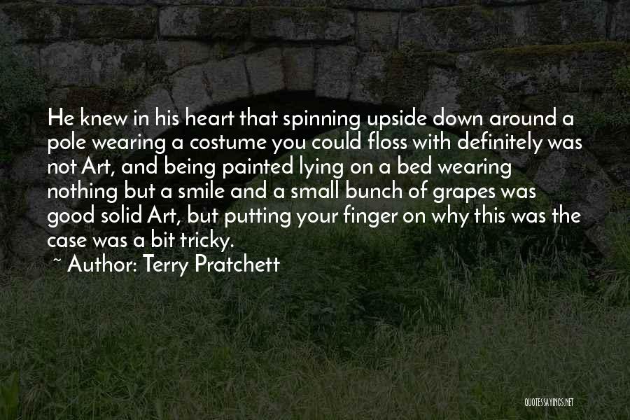 Putting On A Smile Quotes By Terry Pratchett