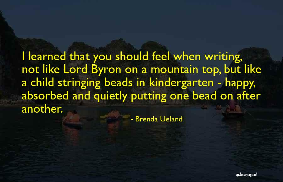Putting On Quotes By Brenda Ueland Putting On Quotes By Brenda Ueland