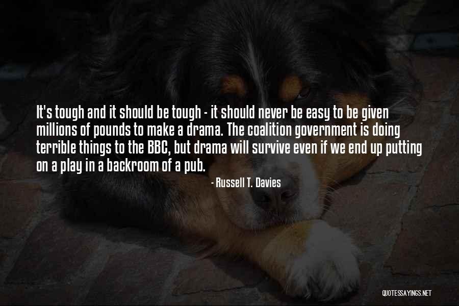 Putting On Quotes By Russell T. Davies Putting On Quotes By Russell T. Davies