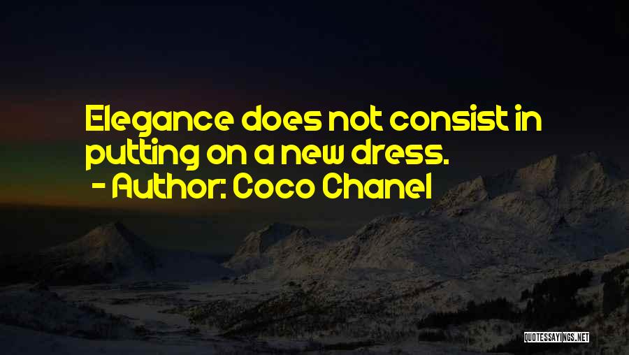 Putting Up With Someone Quotes By Coco Chanel