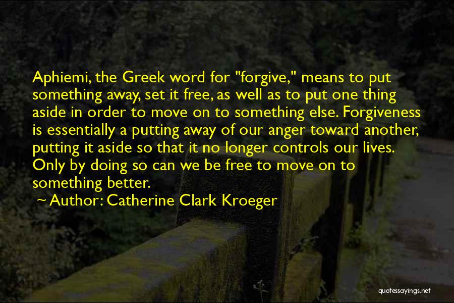 Putting Word In Quotes By Catherine Clark Kroeger