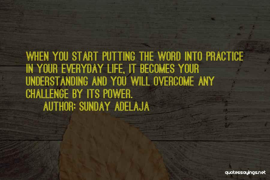 Putting Word In Quotes By Sunday Adelaja