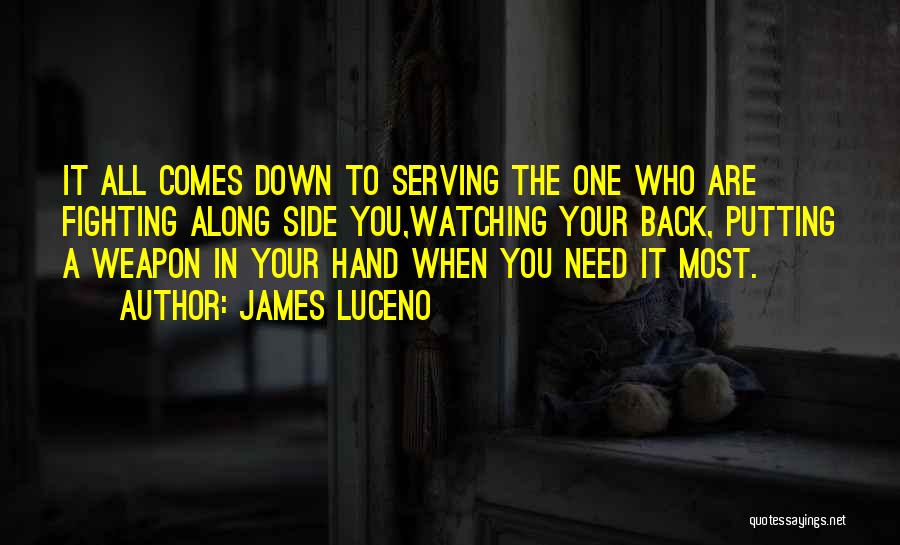 Putting You Down Quotes By James Luceno