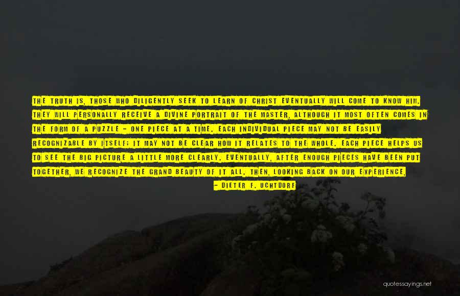Puzzle Piece Quotes By Dieter F. Uchtdorf Puzzle Piece Quotes By Dieter F. Uchtdorf