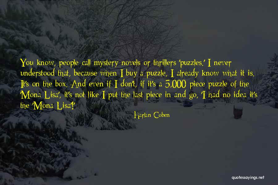 Puzzle Piece Quotes By Harlan Coben Puzzle Piece Quotes By Harlan Coben