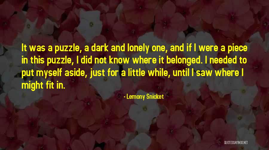Puzzle Piece Quotes By Lemony Snicket Puzzle Piece Quotes By Lemony Snicket