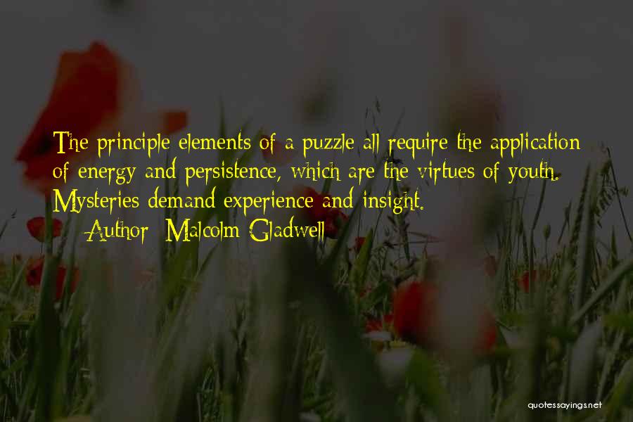 Puzzle Quotes By Malcolm Gladwell
