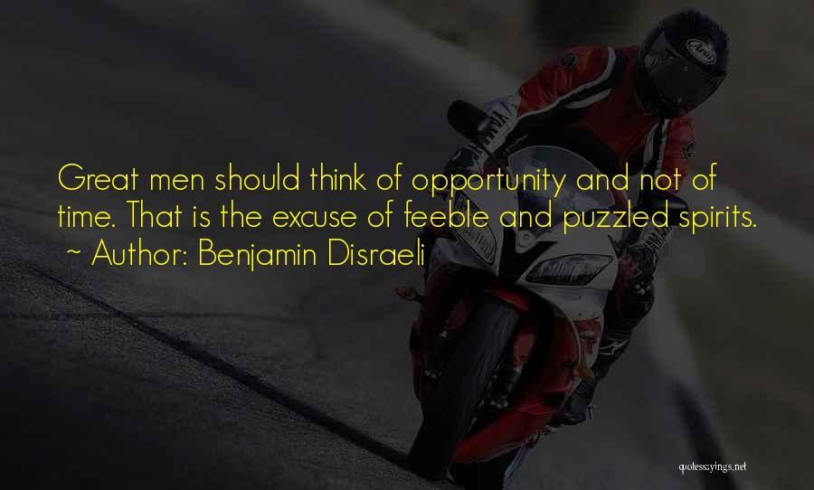 Puzzled Quotes By Benjamin Disraeli