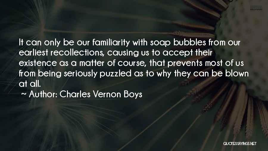 Puzzled Quotes By Charles Vernon Boys