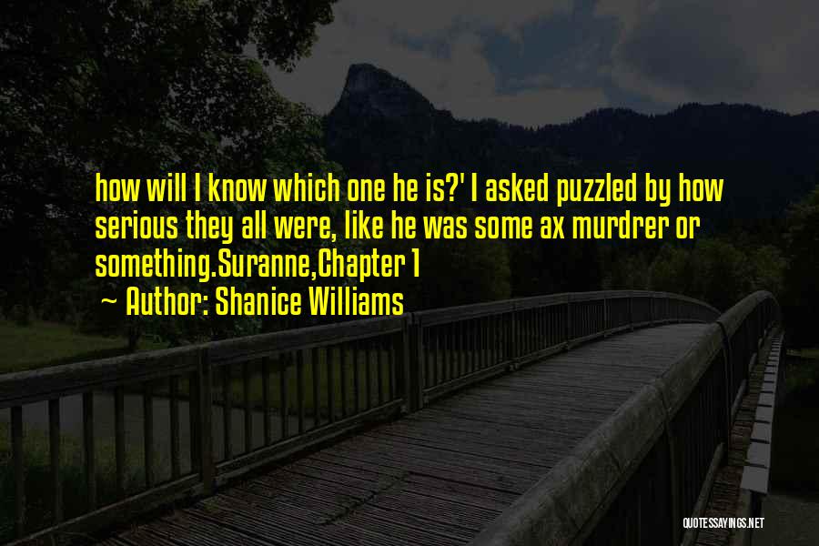 Puzzled Quotes By Shanice Williams