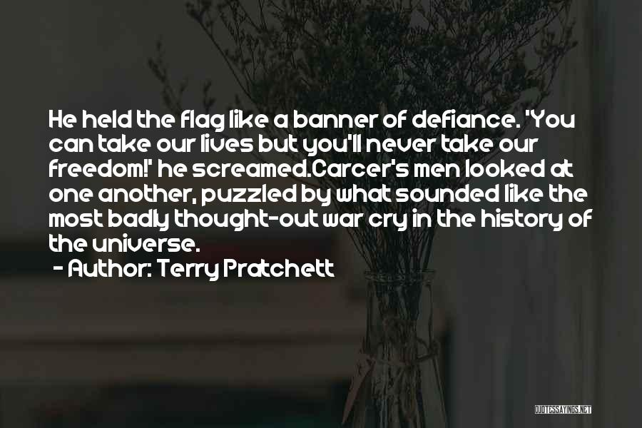 Puzzled Quotes By Terry Pratchett