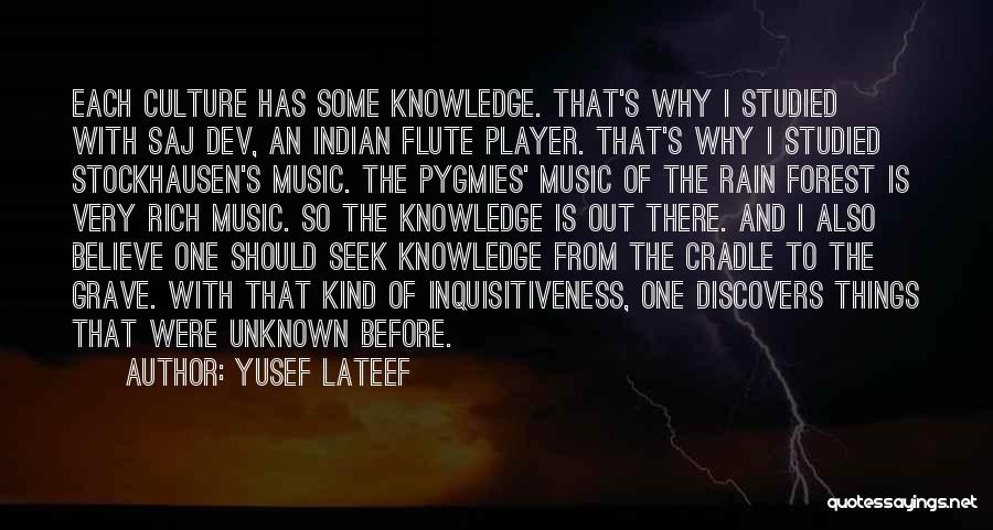 Pygmies Quotes By Yusef Lateef