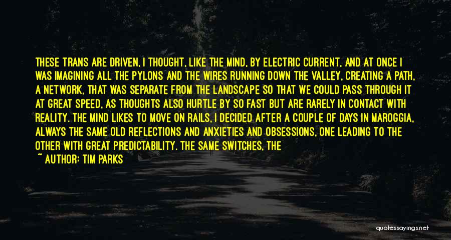 Pylons Quotes By Tim Parks