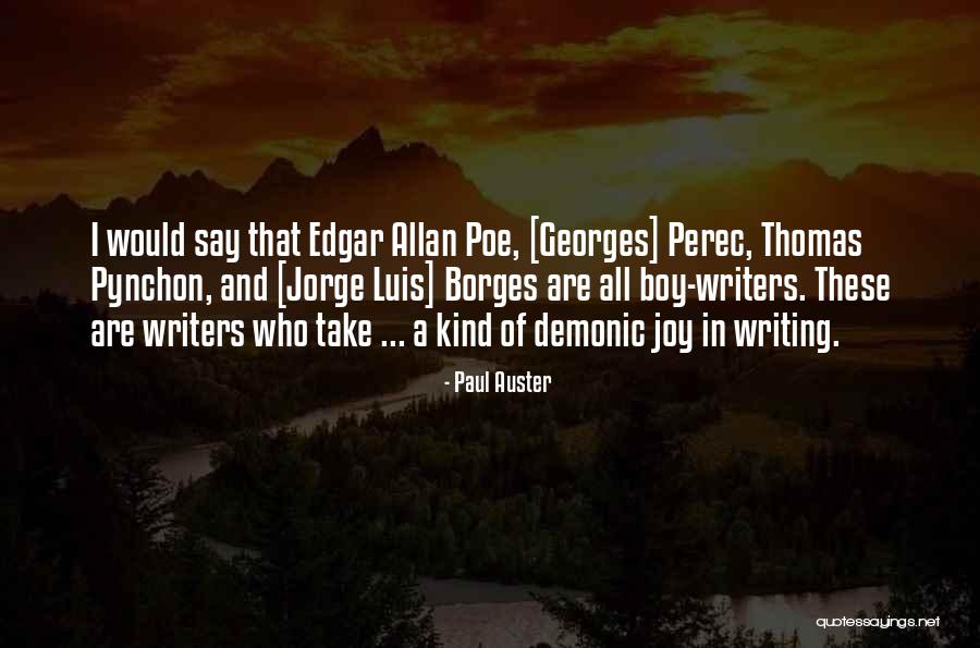 Pynchon Thomas Quotes By Paul Auster Pynchon Thomas Quotes By Paul Auster