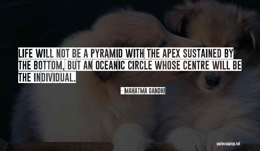 Pyramid And Life Quotes By Mahatma Gandhi Pyramid And Life Quotes By Mahatma Gandhi