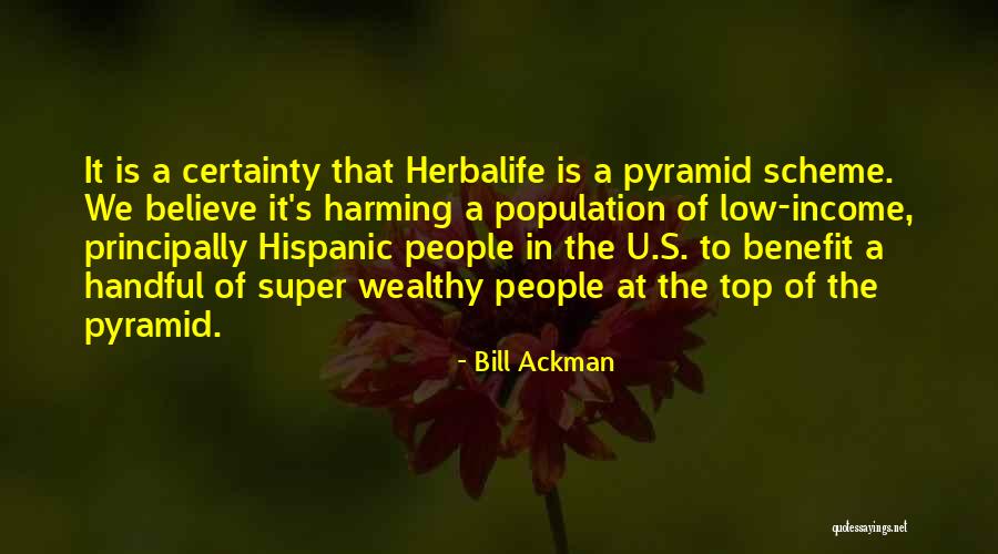 Pyramid Scheme Quotes By Bill Ackman Pyramid Scheme Quotes By Bill Ackman