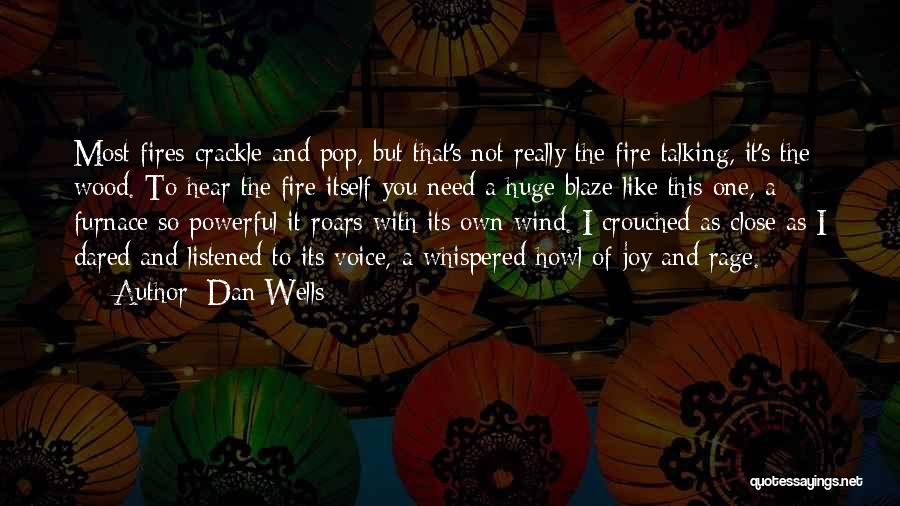 Pyromania Quotes By Dan Wells