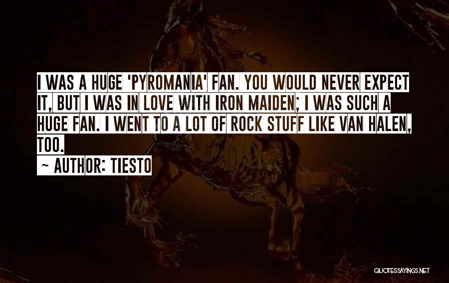 Pyromania Quotes By Tiesto